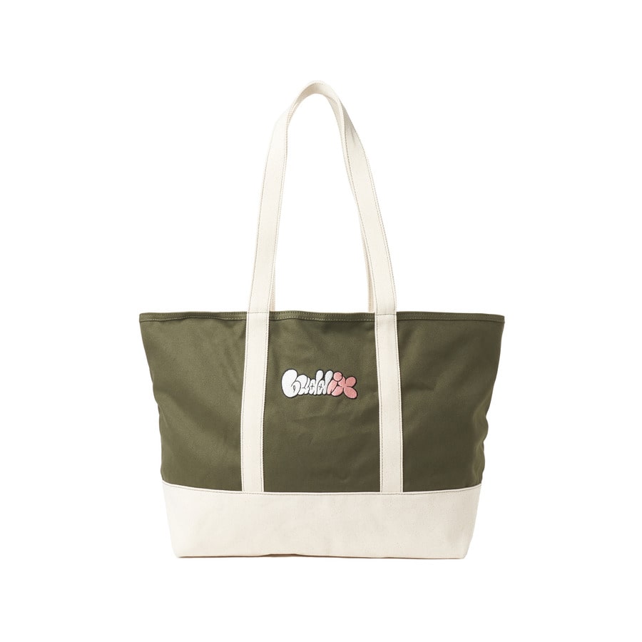 buddix Logo Big Tote Bag 詳細画像 Khaki 1