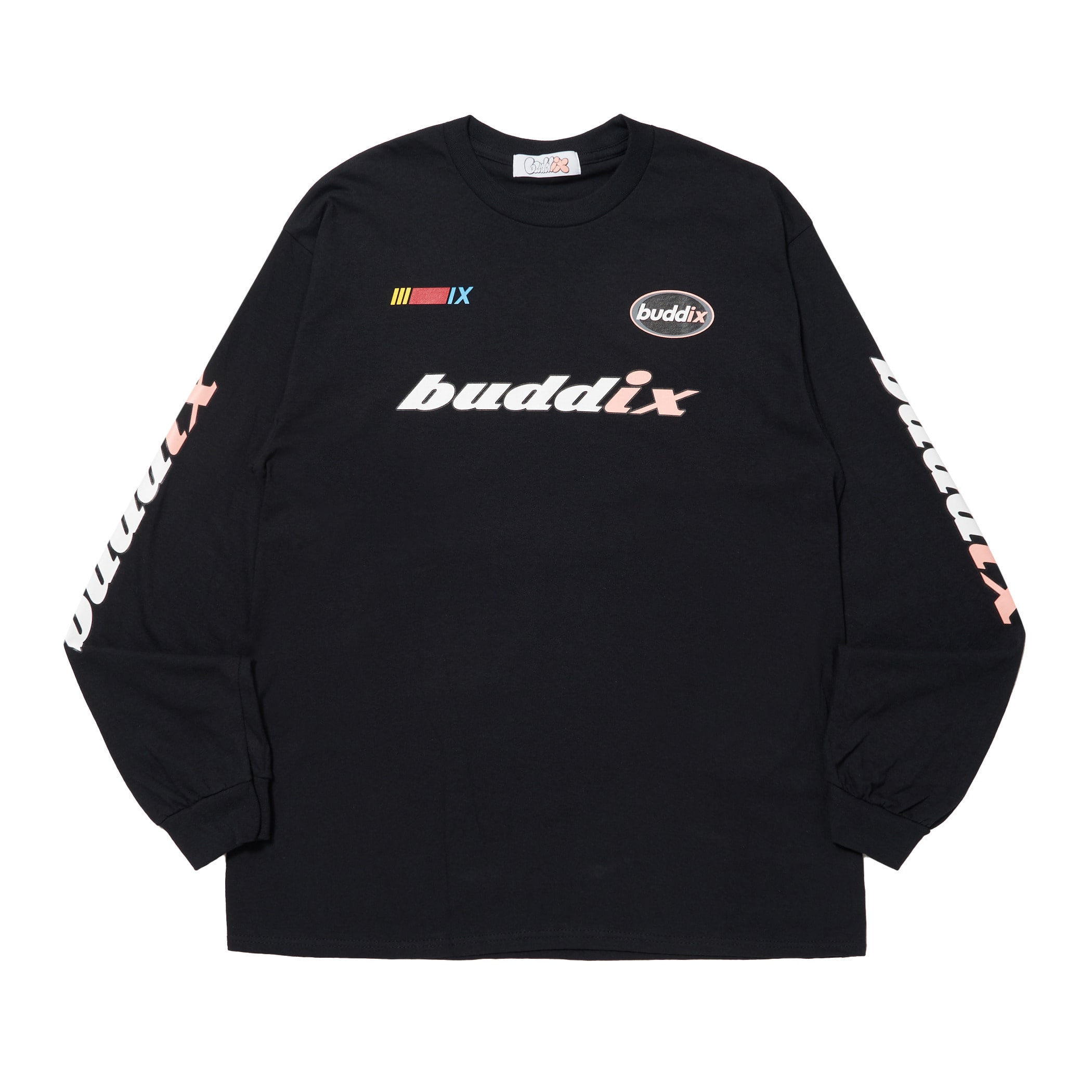 buddix Logo Tee LS Sサイズ ロンT ステッカー-