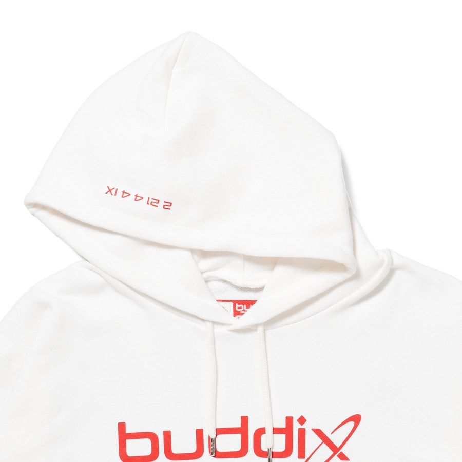 buddix Co Logo Hoodie 詳細画像 White 2