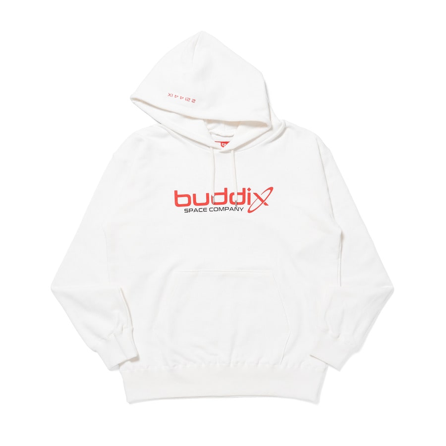 buddix Co Logo Hoodie 詳細画像 White 1