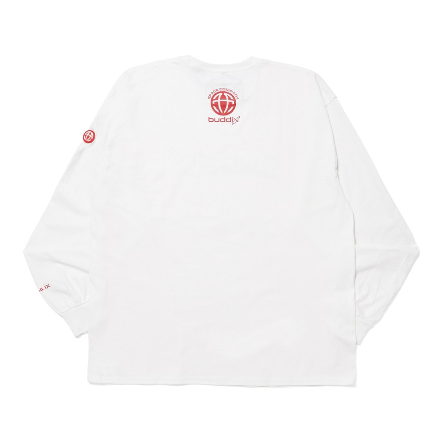 buddix Co Logo Tee LS 詳細画像 White 1