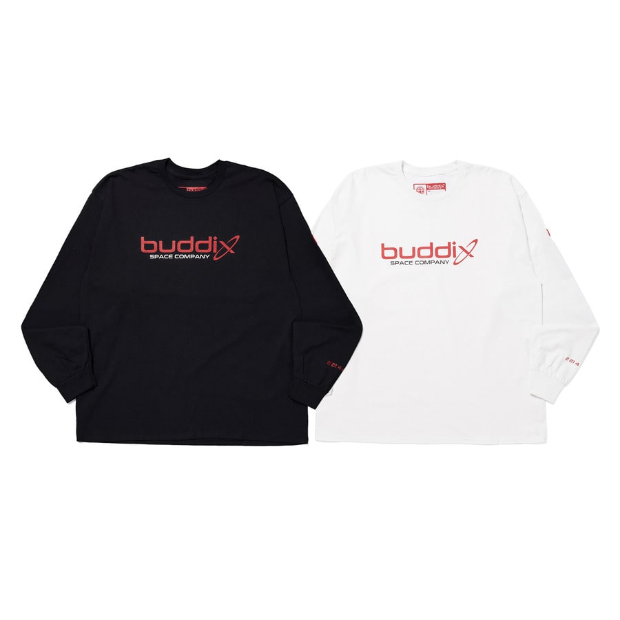 buddix Co Logo Tee LS 詳細画像 White 9