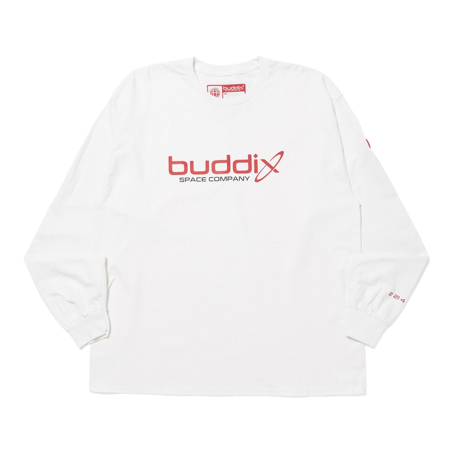 buddix Co Logo Tee LS 詳細画像 White 1