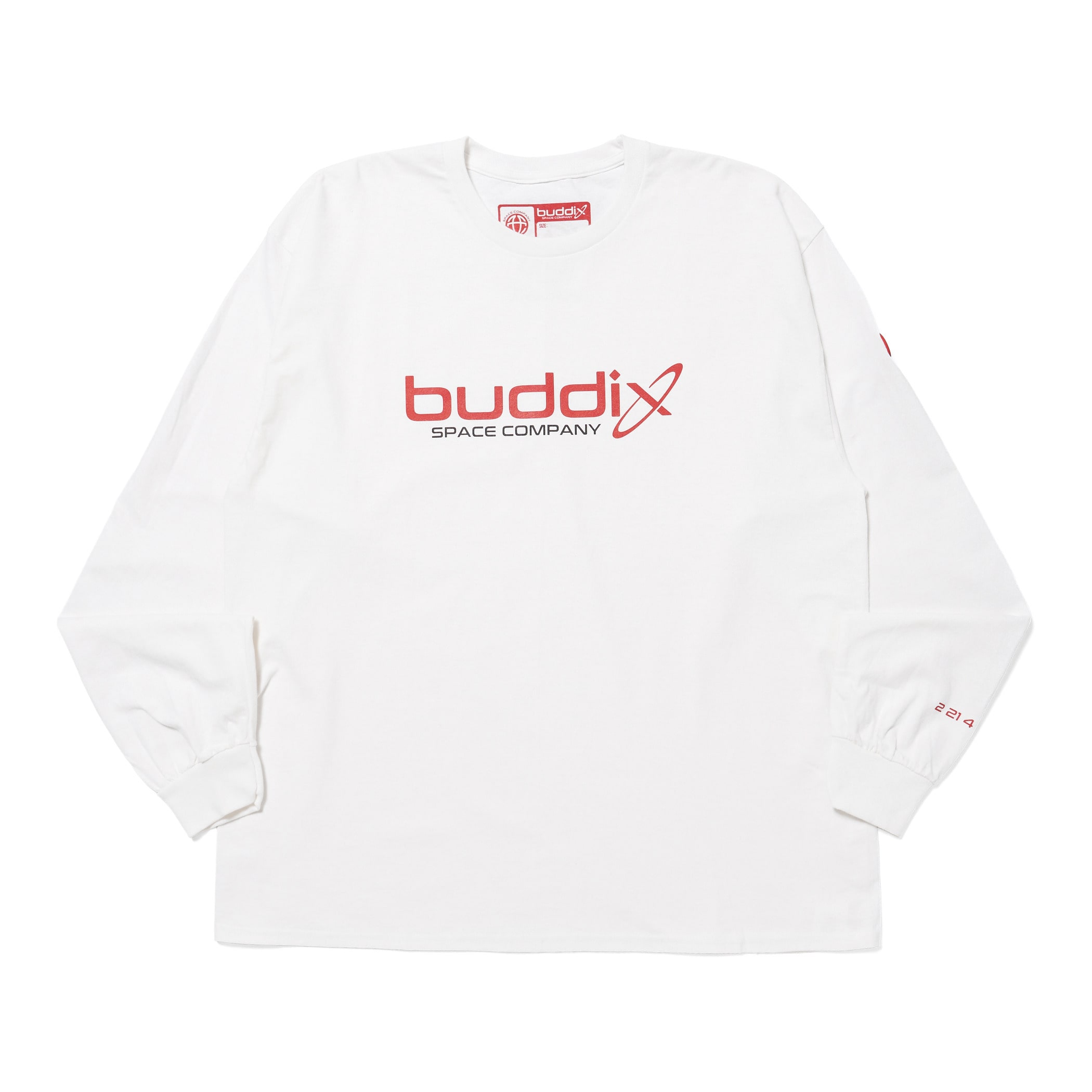 専門店では buddix Logo LS T-Shirt ホワイト XLサイズ その他 - www