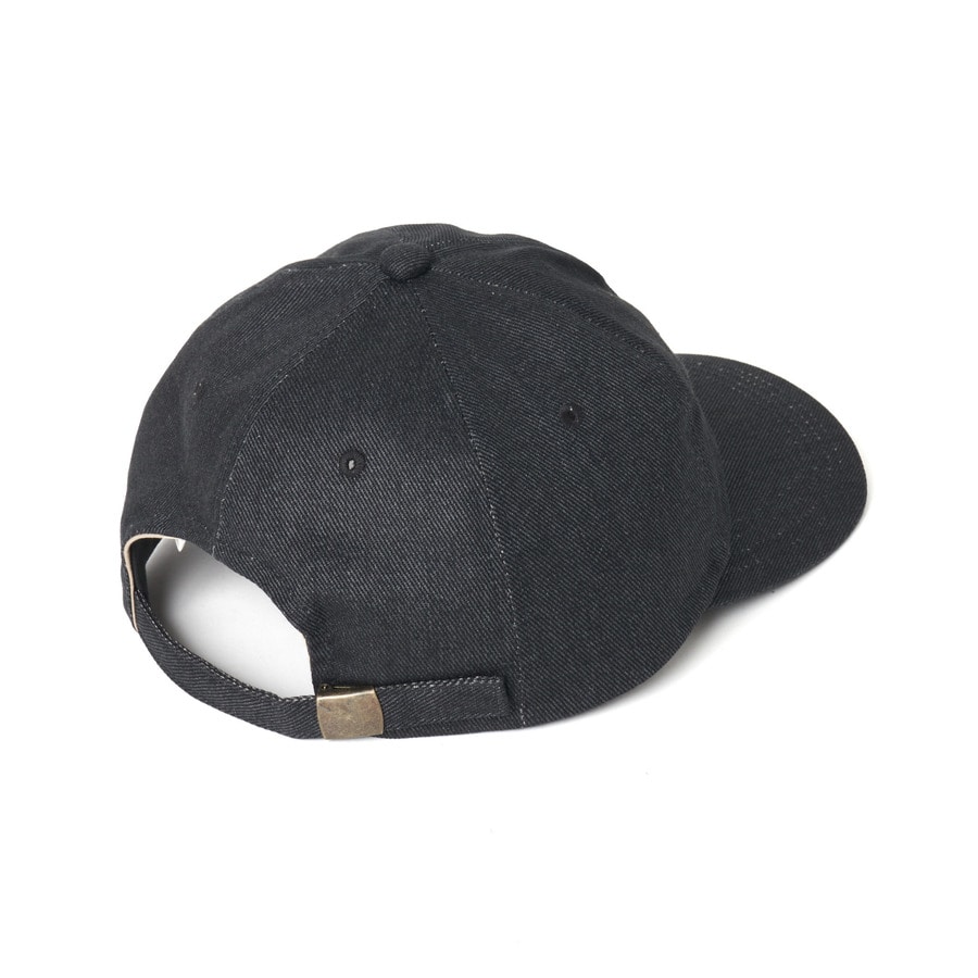 Logo Embroidery 5Panel Cap 詳細画像 Black 3