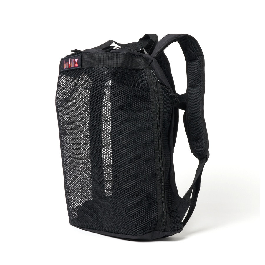 Logo Mesh Backpack 詳細画像 Black 1