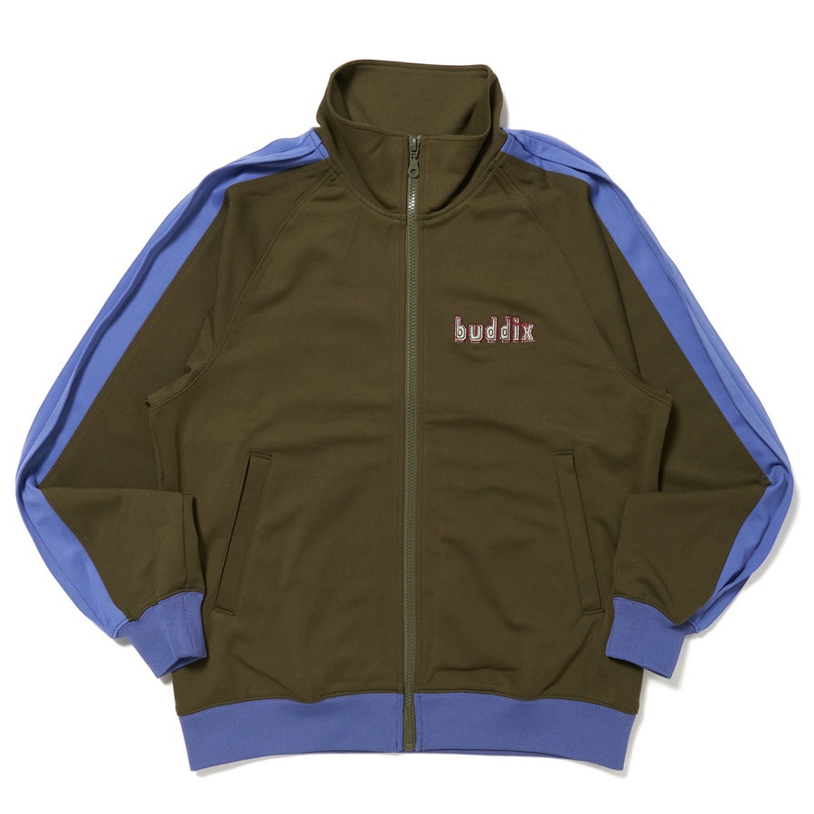 Side Line Logo Track Jacket 詳細画像 Khaki 1