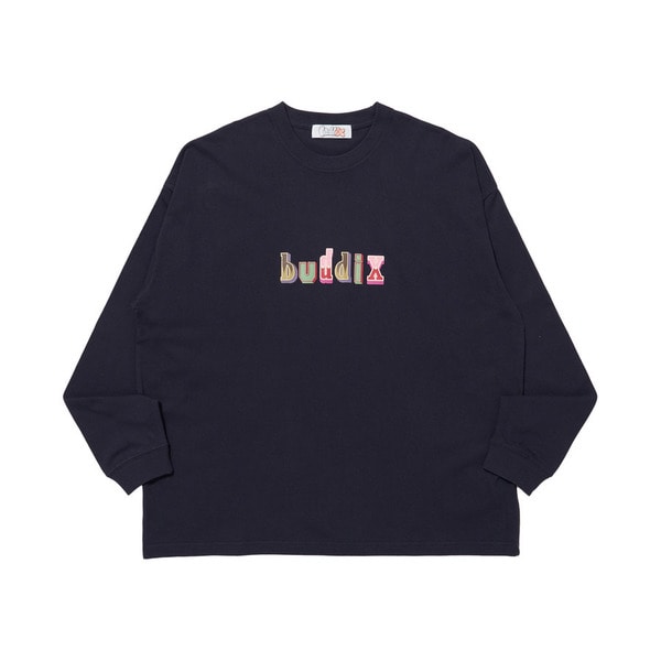 Logo Printed LS Tee 詳細画像 Navy 1