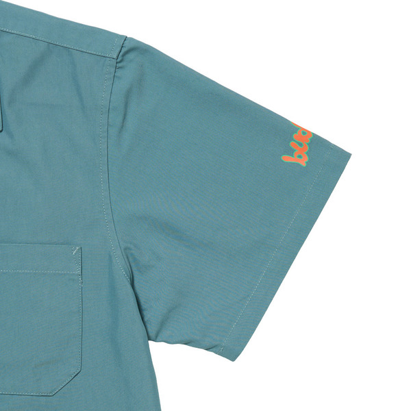 SS Work Shirt 詳細画像 D.Green 2