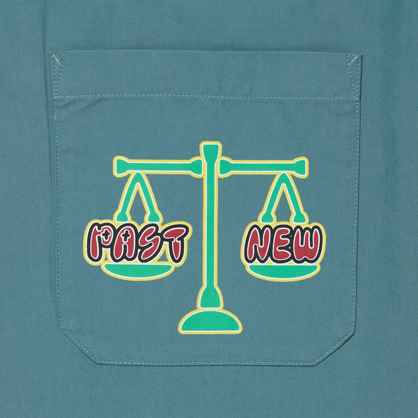 SS Work Shirt 詳細画像 D.Green 4