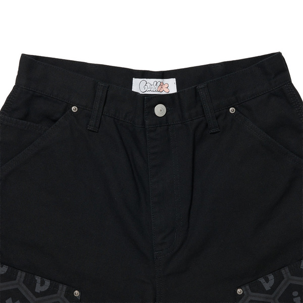 Double Knee Shorts 詳細画像 Black 3