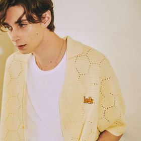 Honeycomb Knit SS Shirt 詳細画像