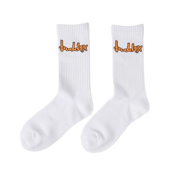 Logo Socks 詳細画像 White 1