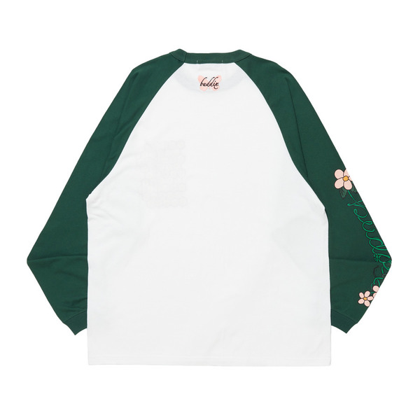 raglan sleeve LS Tee 詳細画像 Green 1