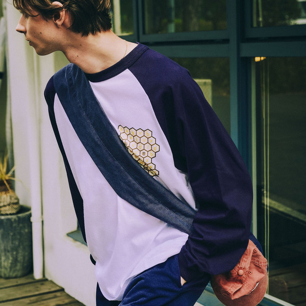 raglan sleeve LS Tee 詳細画像 Green 12