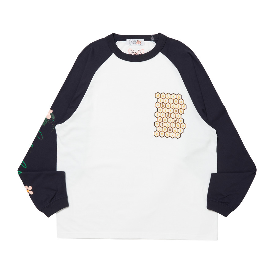 raglan sleeve LS Tee | buddix | VERTICAL GARAGE OFFICIAL