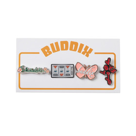 New Logo Pins Set
