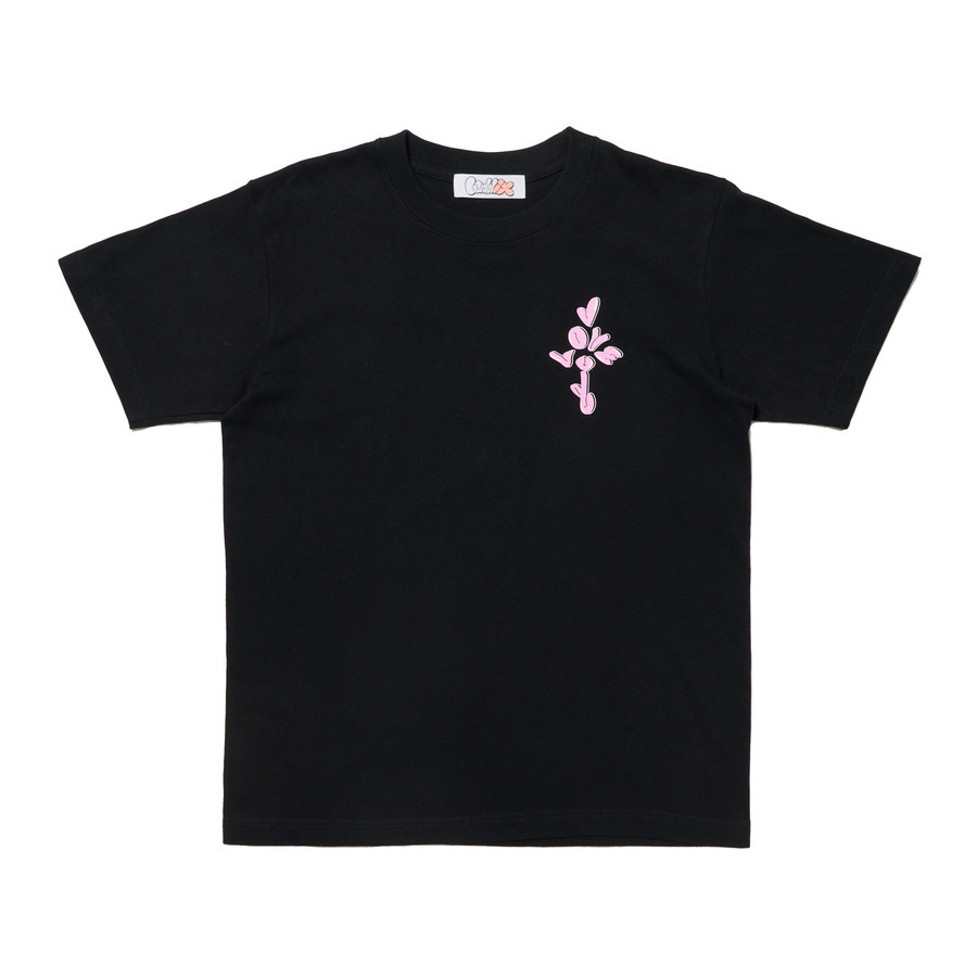 VANILLANI prin tee black tohji新作 VANILLANI prin tee black tohji新作