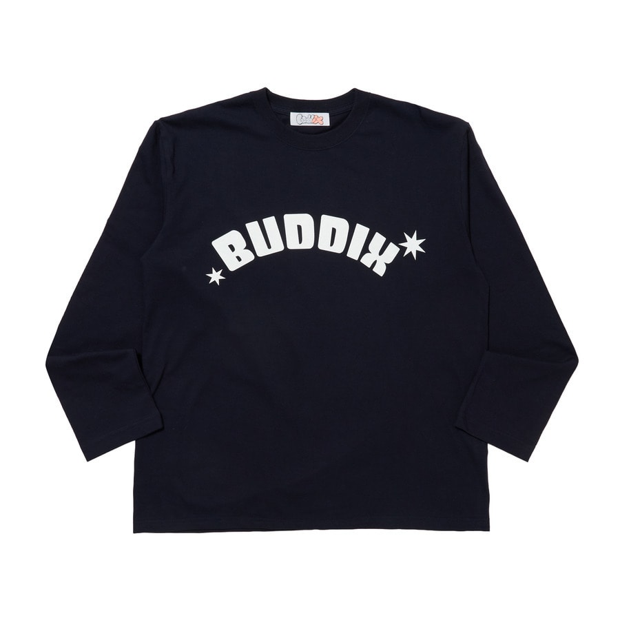 buddix Arch Logo Butterfly EMB LS Tee 黒 Arch Logo Butterfly EMB LS Tee | buddix | VERTICAL GARAGE OFFICIAL