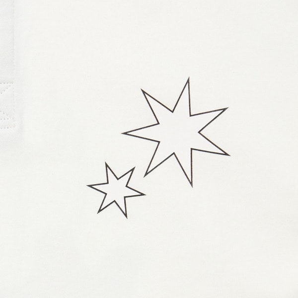 Bee Printed Rugby Shirt 詳細画像 White 11