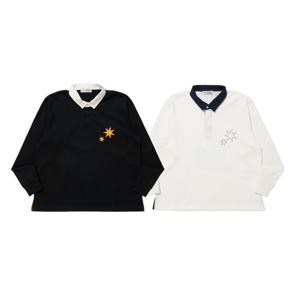 Bee Printed Rugby Shirt 詳細画像 White 13