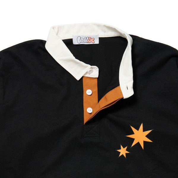 Bee Printed Rugby Shirt 詳細画像 White 3