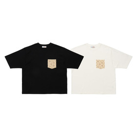 Honycomb Printed Pocket SS Tee 詳細画像