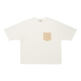 Honycomb Printed Pocket SS Tee