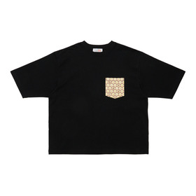 Honycomb Printed Pocket SS Tee