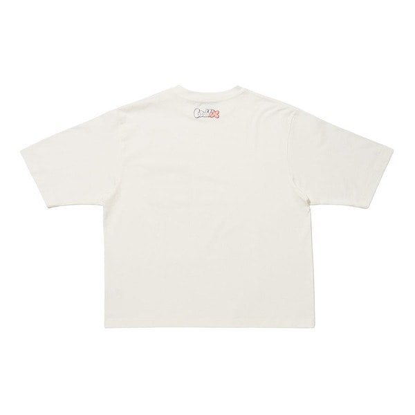 Honycomb Printed Pocket SS Tee 詳細画像 White 1