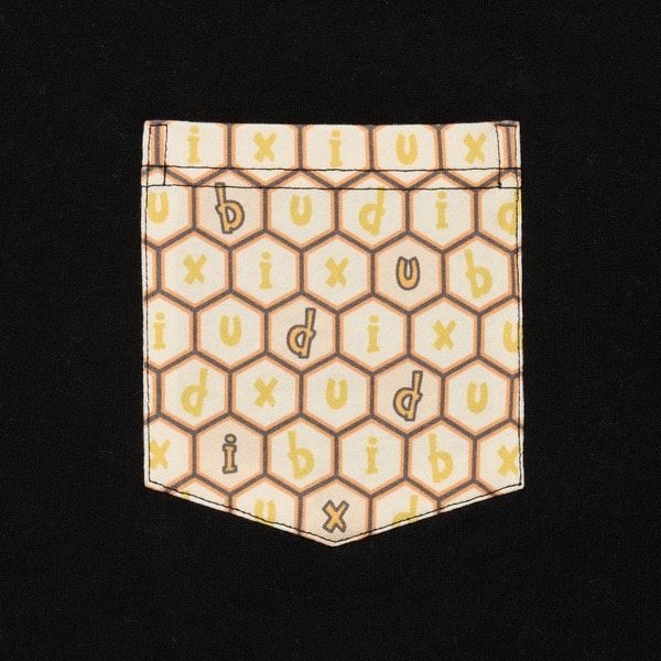 Honycomb Printed Pocket SS Tee 詳細画像 White 8