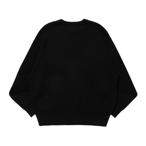 Logo Jacquard Knit 詳細画像 Black 1