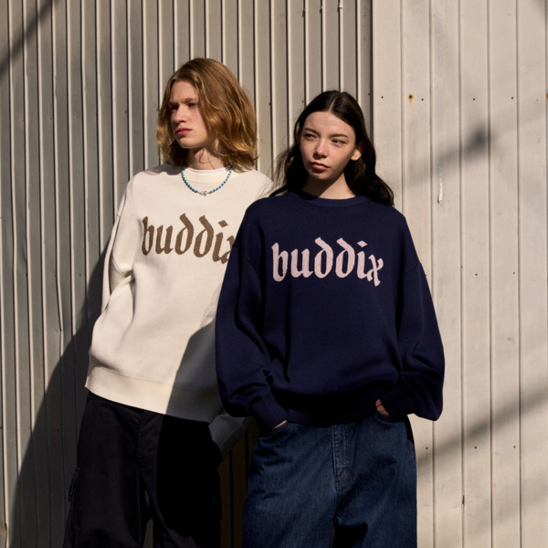 Logo Jacquard Knit 詳細画像 Black 11