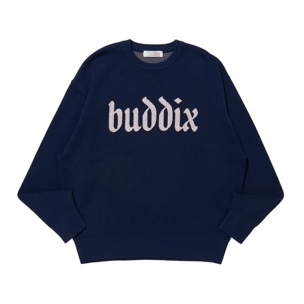 Logo Jacquard Knit 詳細画像 Navy 1