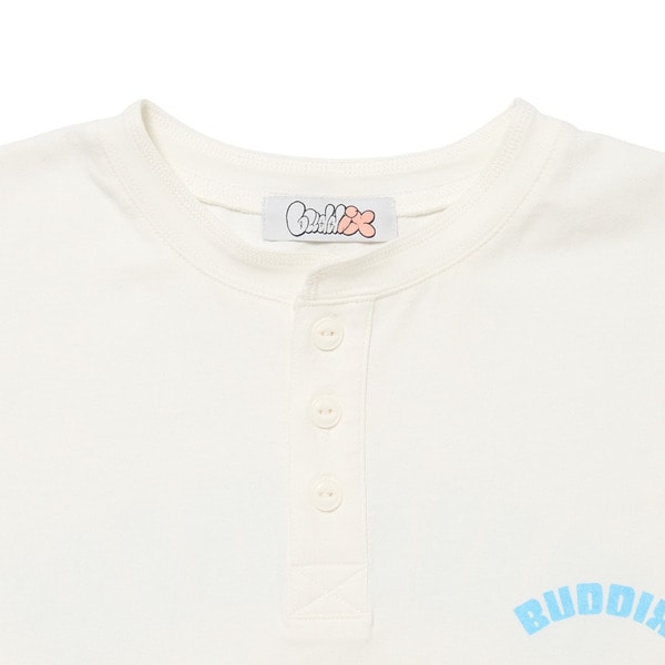 Henley Neck LS Tee 詳細画像 Black 2