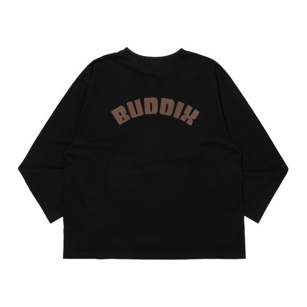 Henley Neck LS Tee 詳細画像 Black 5