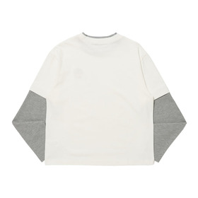 Emblem Logo Fake Layered LS Tee 詳細画像