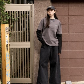 Emblem Logo Fake Layered LS Tee 詳細画像