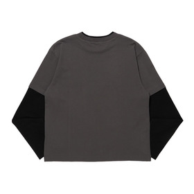 Emblem Logo Fake Layered LS Tee 詳細画像