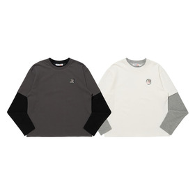 Emblem Logo Fake Layered LS Tee 詳細画像