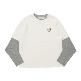 Emblem Logo Fake Layered LS Tee