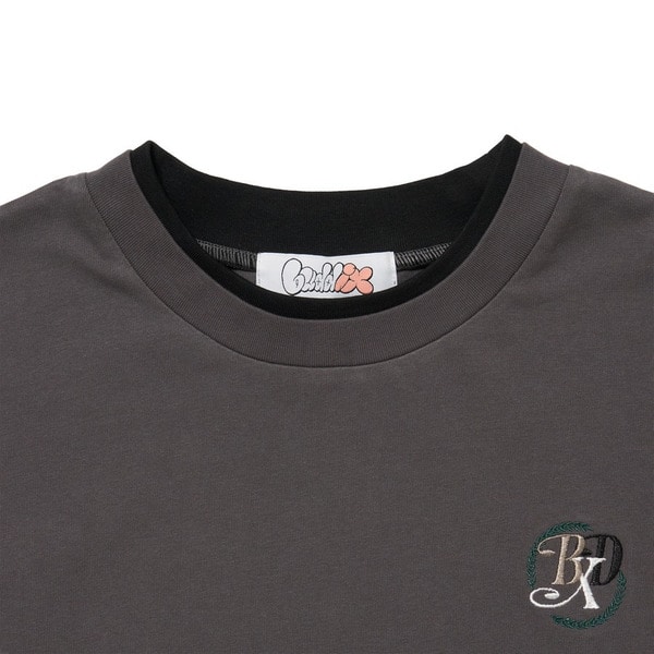 Emblem Logo Fake Layered LS Tee 詳細画像 C.Grey 6