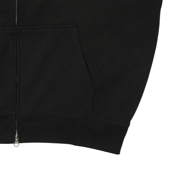 Emblem Logo Zip Hoodie 詳細画像 Black 3
