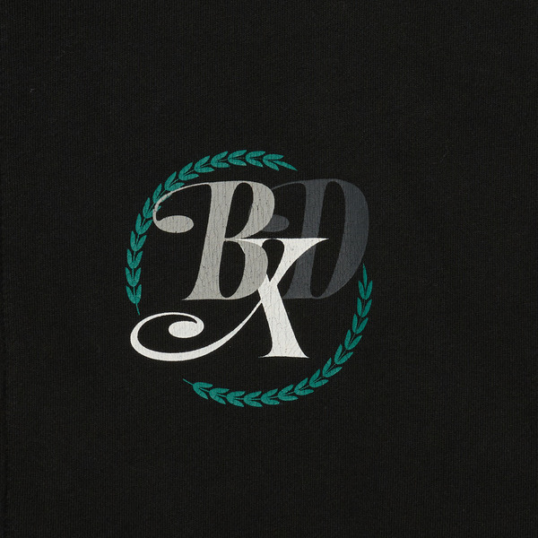 Emblem Logo Zip Hoodie 詳細画像 Black 4