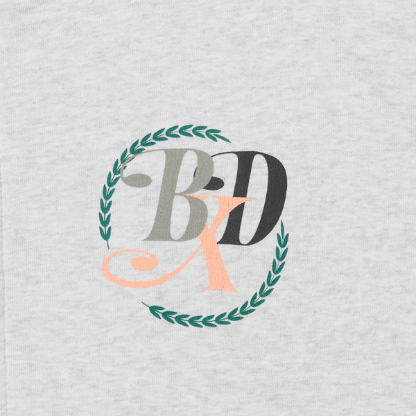 Emblem Logo Zip Hoodie 詳細画像 Black 7