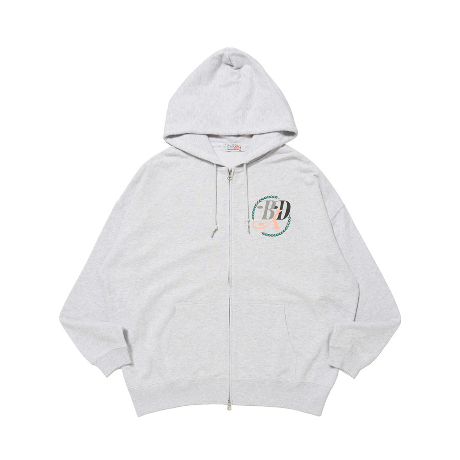 Emblem Logo Zip Hoodie | buddix | VERTICAL GARAGE OFFICIAL
