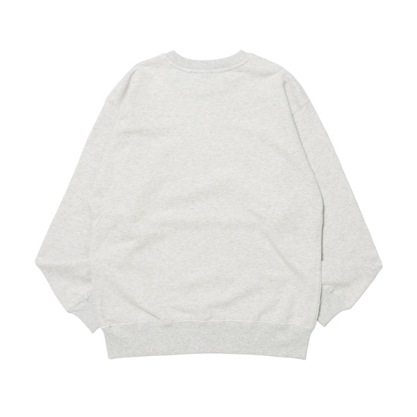 Emblem Big Logo Crew Sweat 詳細画像 H.Grey 4