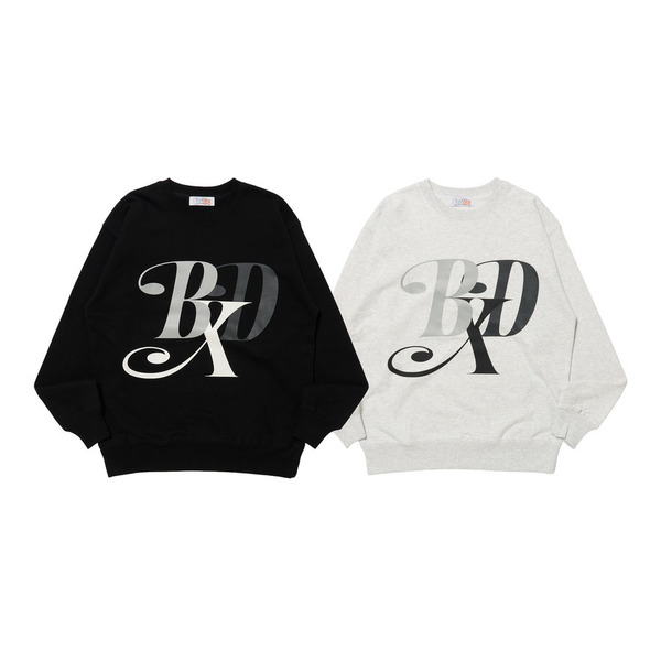 Emblem Big Logo Crew Sweat 詳細画像 H.Grey 8