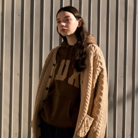 Cable Knit Cardigan 詳細画像