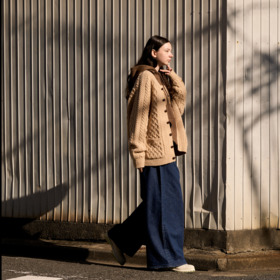 Cable Knit Cardigan 詳細画像